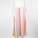 Olivia Rubin  Multi Sequin Striped Maxi Skirt