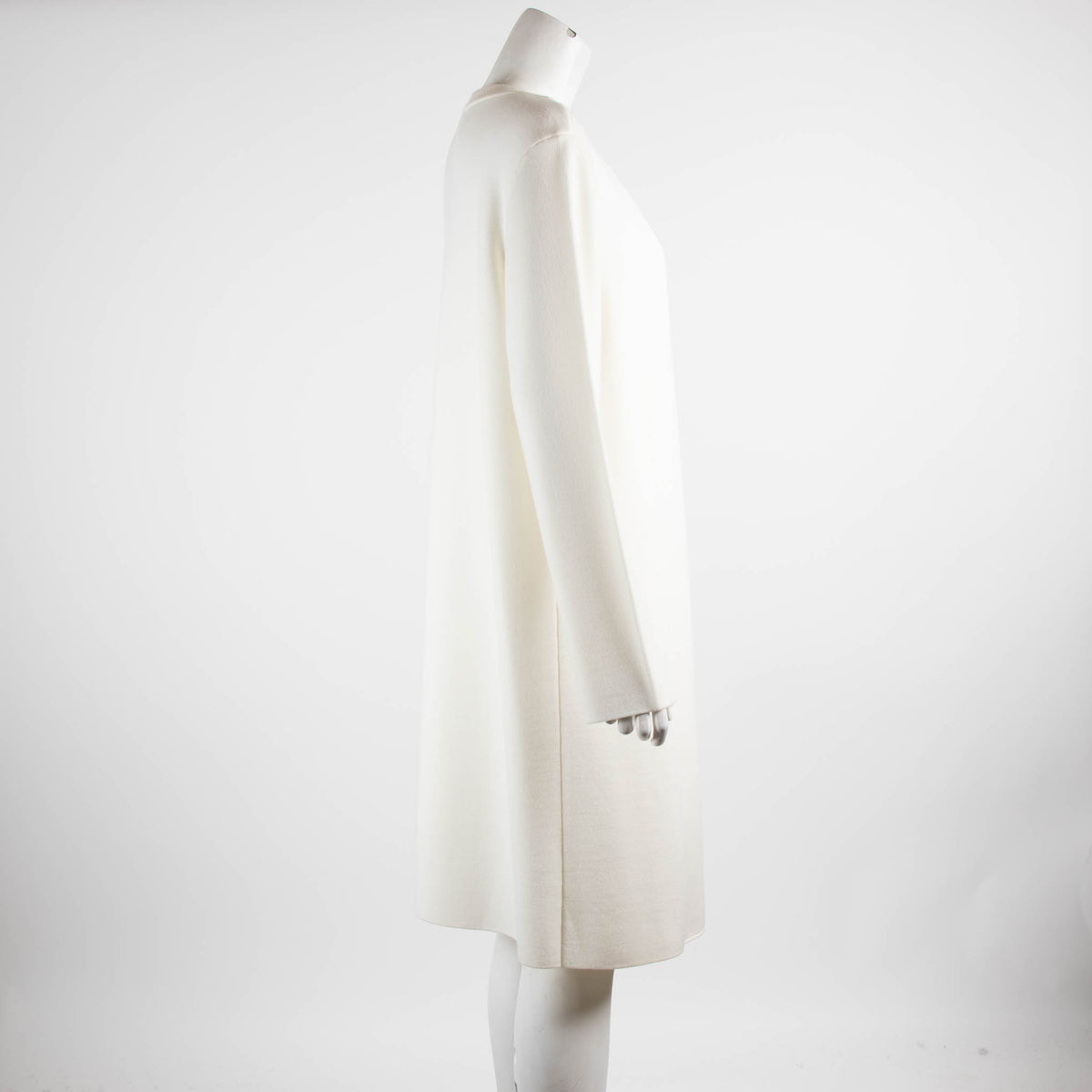 Escada Cream Knit Cardigan Jewelled Buttons