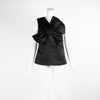 Victoria by Victoria Beckham Bow Front Black Top