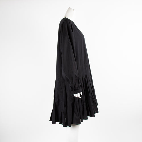 Anine Bing Black Flared Mini Dress