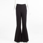 Safiyaa Black Flared Trousers