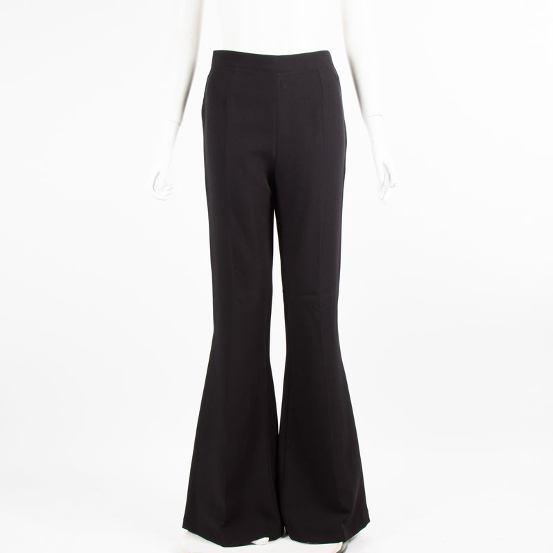 Safiyaa Black Flared Trousers