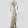 A.L.C. Delfina Whisper White Pleated Dress