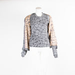 Valentino Grey Patterned Twinset