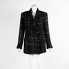 Anine Bing Black With White Coat