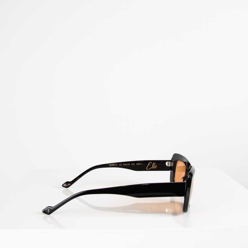 Sunday Somewhere Brown Square Frame Sunglasses