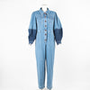 Sea New York Denim Wide Legged Jumpsuit