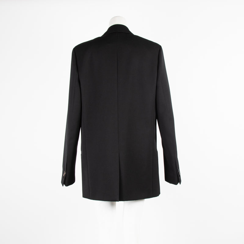 Bottega Veneta Black Oversized Wool Jacket