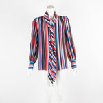 Tabitha Webb Red And Black Striped Shirts