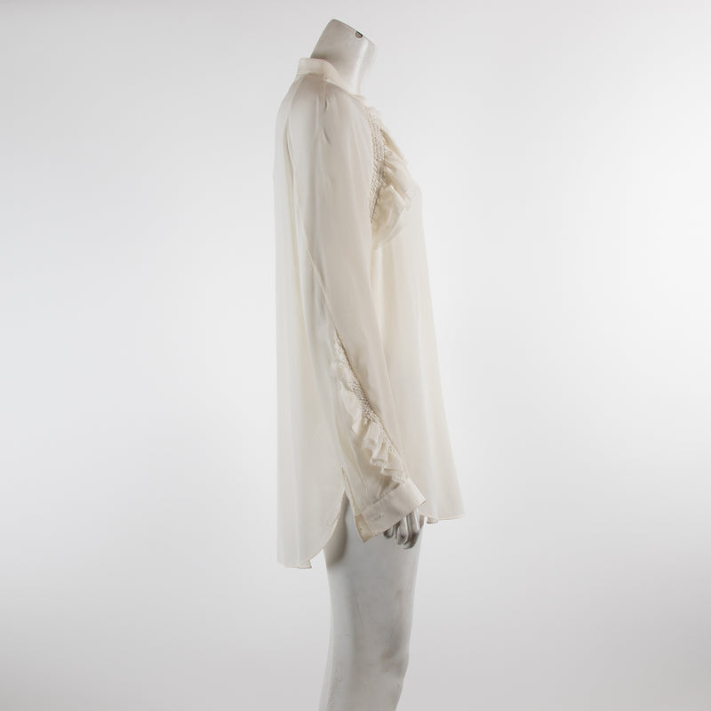 Phillip Lim Cream Silk Blouse