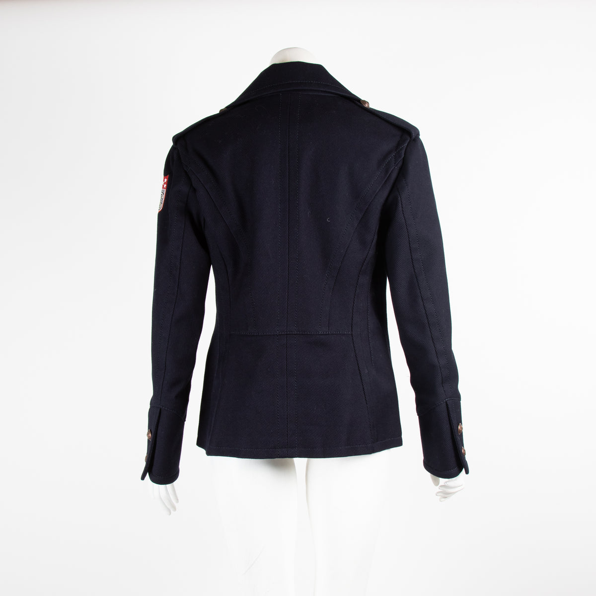 Just Cavalli Navy Military Jacket