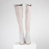 Stuart Weitzman Pale Grey Knee Boots