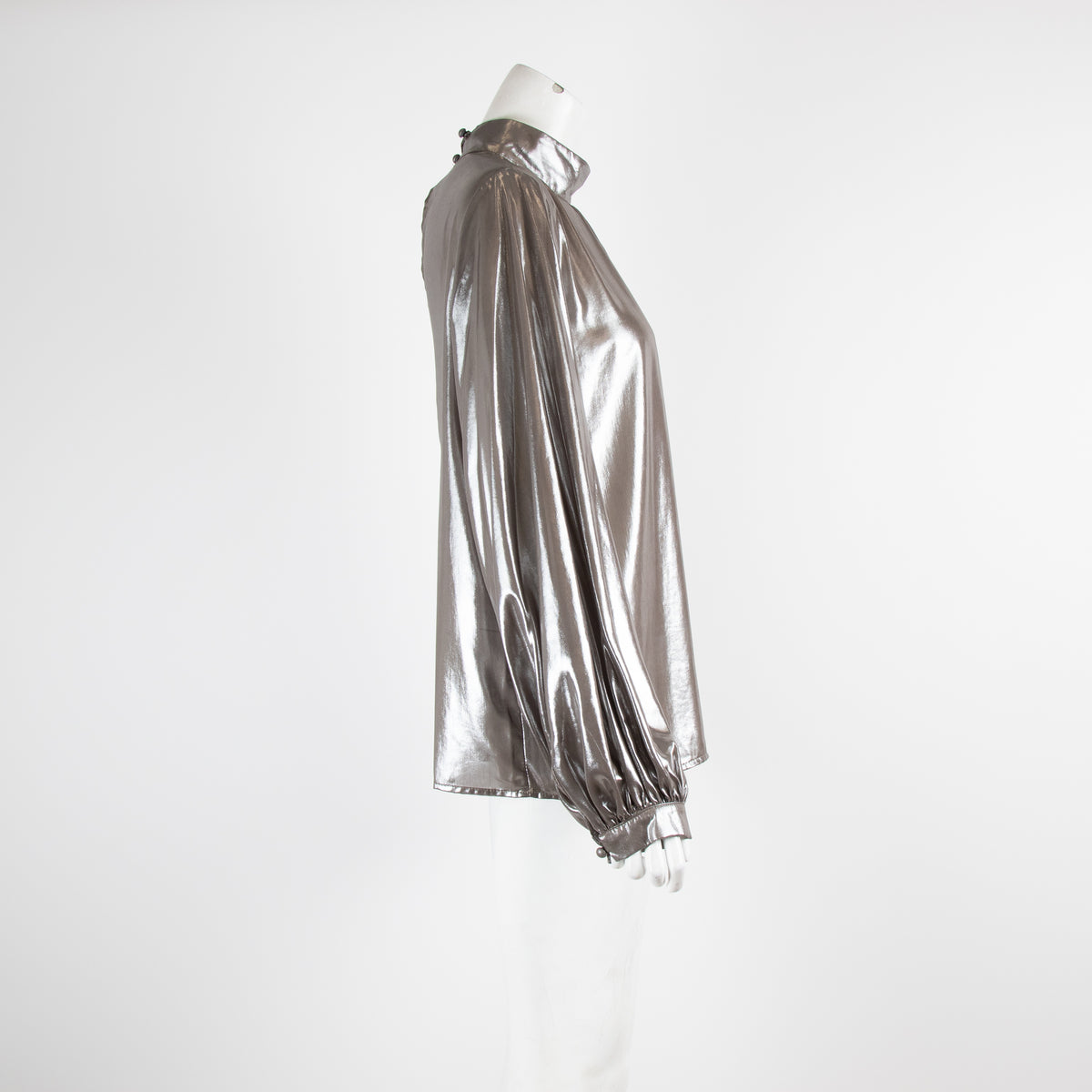 Iris & Ink Grey Metallic Top