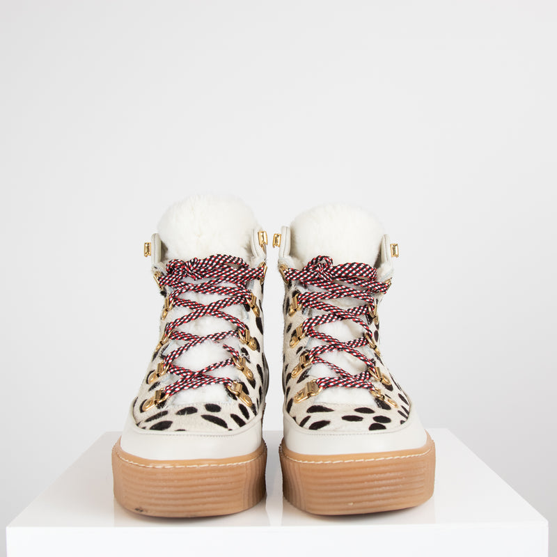 Camilla Elphick Spotted Snow Boots