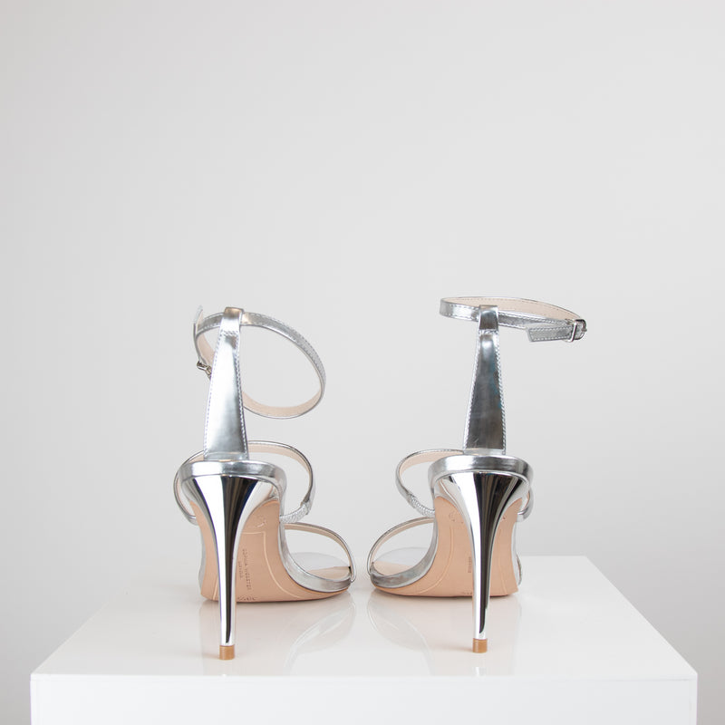 Sophia Webster Silver Strappy Rosalind Sandal
