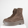 The Row Zipped Boot Dark Brown