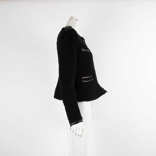 Isabel Marant Black Boucle Jacket