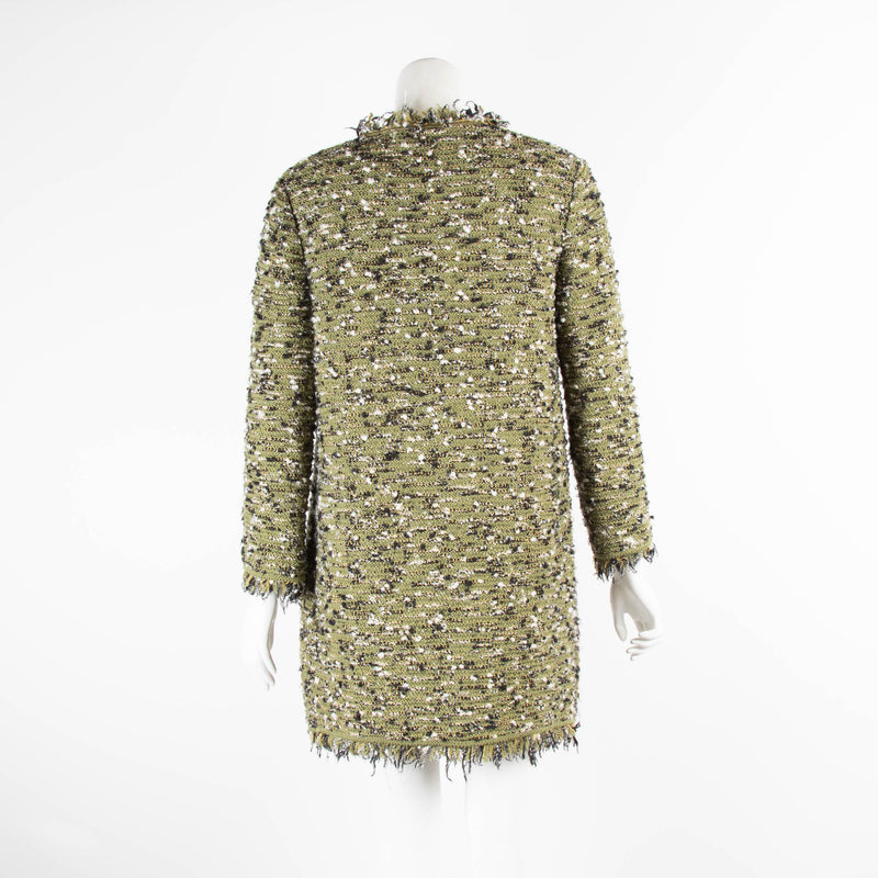 M By Missoni Green Black Fleck Knit Jacket