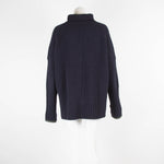Zadig & Voltaire Navy Roll Neck Jumper