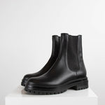 Gianvito Rossi Chunky Black Chelsea Boots