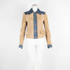 Dolce & Gabbana Denim and Suede Jacket