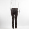 Fabiana Filippi Grey Suede Trousers