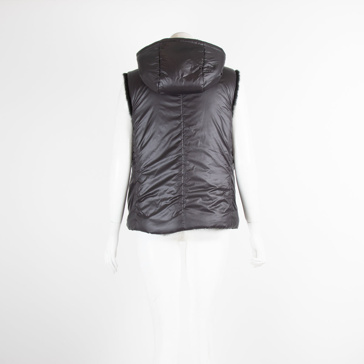 Oakwood Reversible Black Fur Gilet