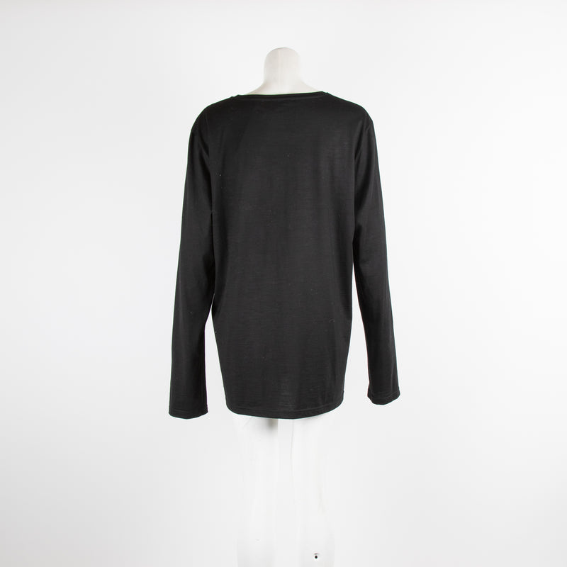 Tom Ford Black Long Sleeve Tshirt