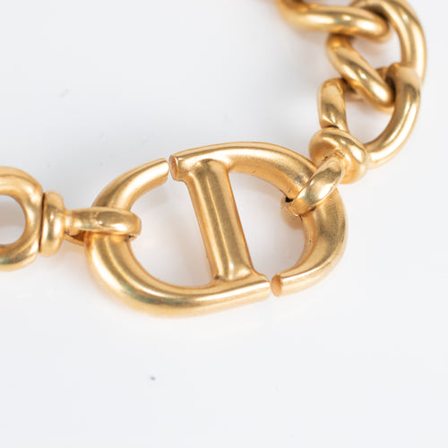 Christian Dior Navy Choker Necklace