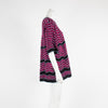 M Missoni Purple 3 Quarter Sleeve Knit Top