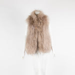Yves Salomon Beige Gilet
