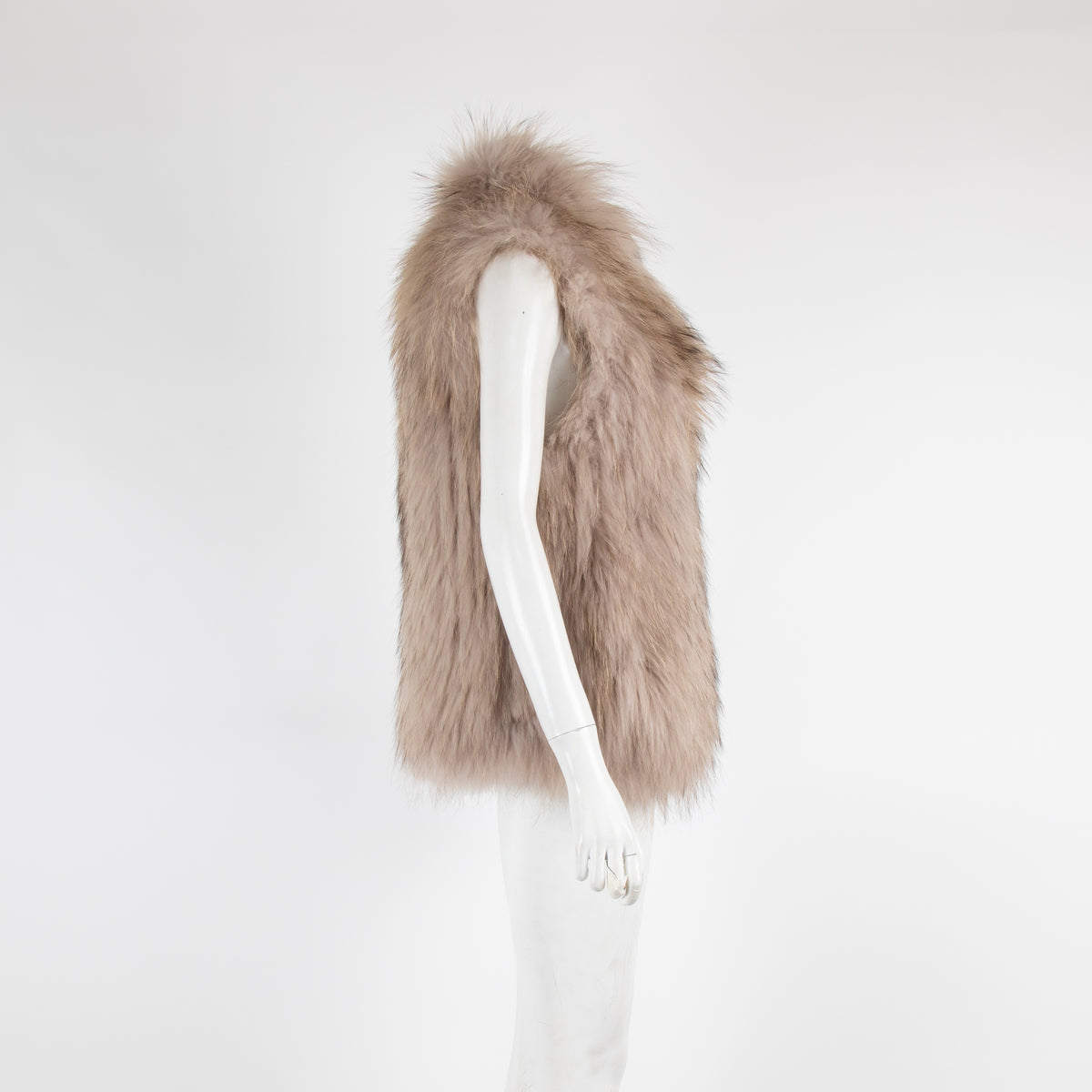 Yves Salomon Beige Gilet