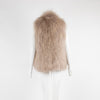 Yves Salomon Beige Gilet