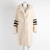 Muubaa Cream Shearling Coat