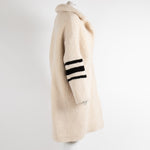 Muubaa Cream Shearling Coat