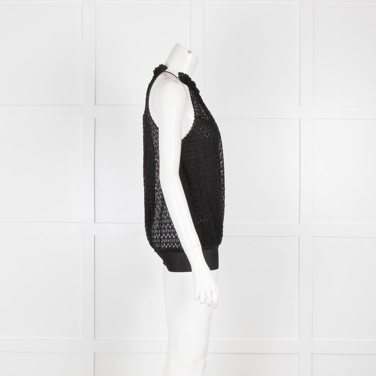 Missoni Black Knitted Sleeveless Top