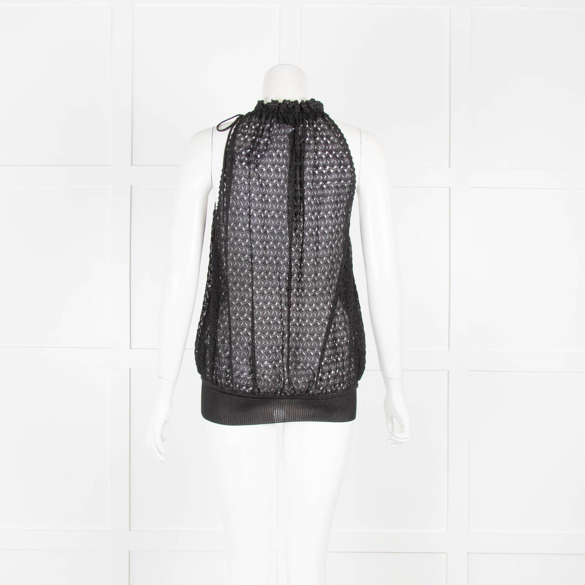 Missoni Black Knitted Sleeveless Top