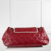Chanel Red East West Accordion Reissue Flap Bag