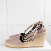 Valentino Rockstud Blush Studded Espadrille