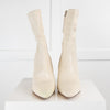 Iro Cream Leather Ankle Boot