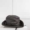 Prada Black Nylon Bucket Hat