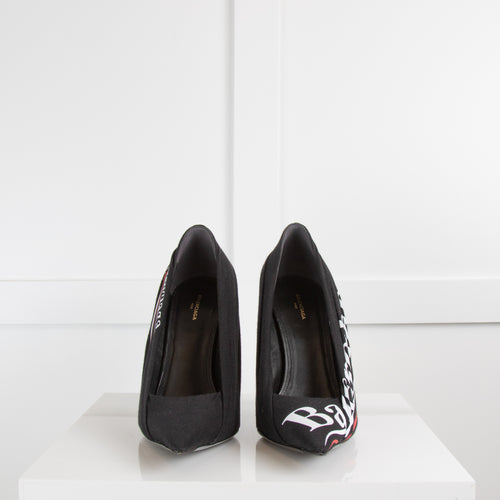 Balenciaga Black Scarpa Jersey Shoes