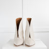 Isabel Marant White Minimal Leather Boots