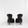 By Far Textured Black Mora Mule