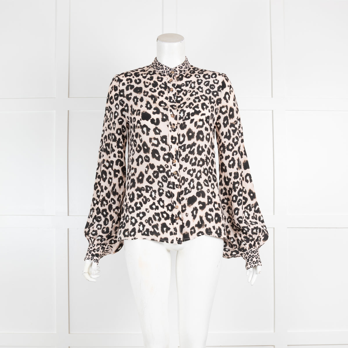 Lily and  Lionel Pale Pink Animal Print Blouse