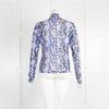 Bimba Y Lola Lilac Snakeskin Shirt