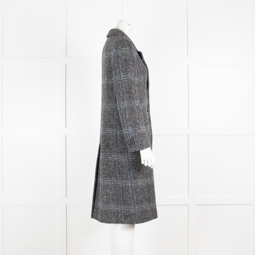 Weekend MaxMara Herringbone Long Coat