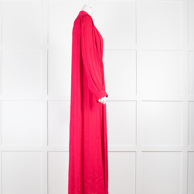 Forte Forte Silk Viscose Pinstripe Dress