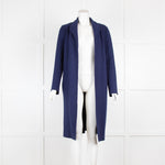 Donna Ida Blue Car Coat