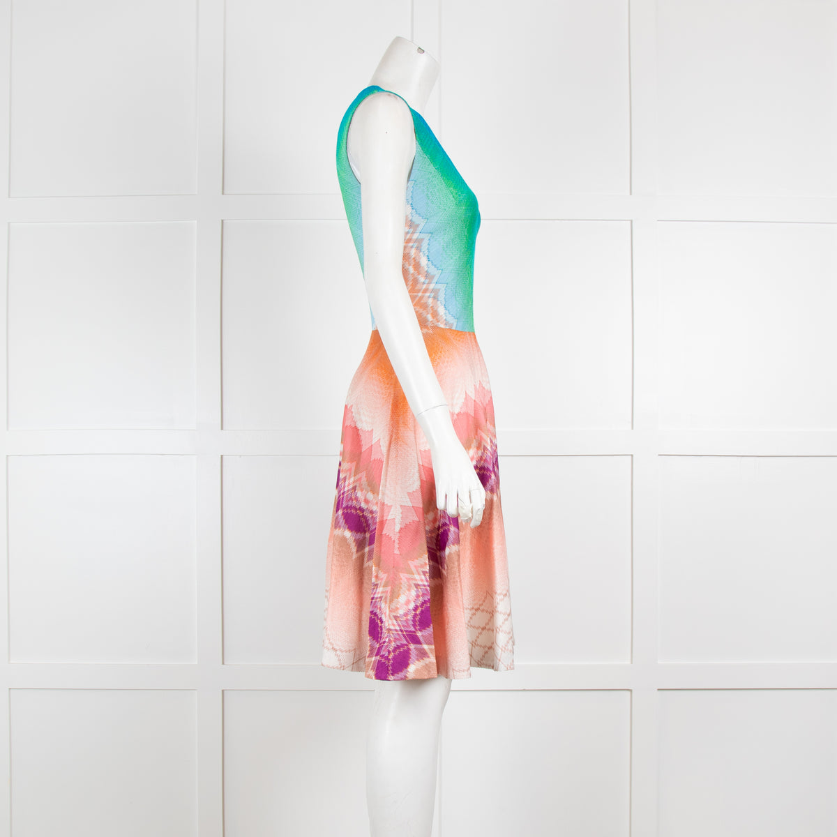 Missoni Chevron Ombre Fit and Flare Dress